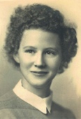 Elizabeth Robinson, Senior Year Newton High School, 1941